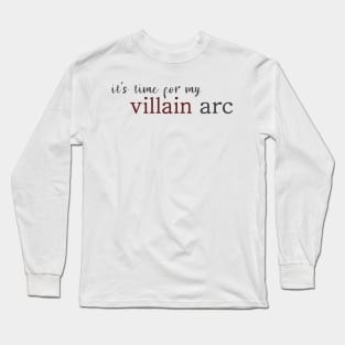 Villain Arc Long Sleeve T-Shirt